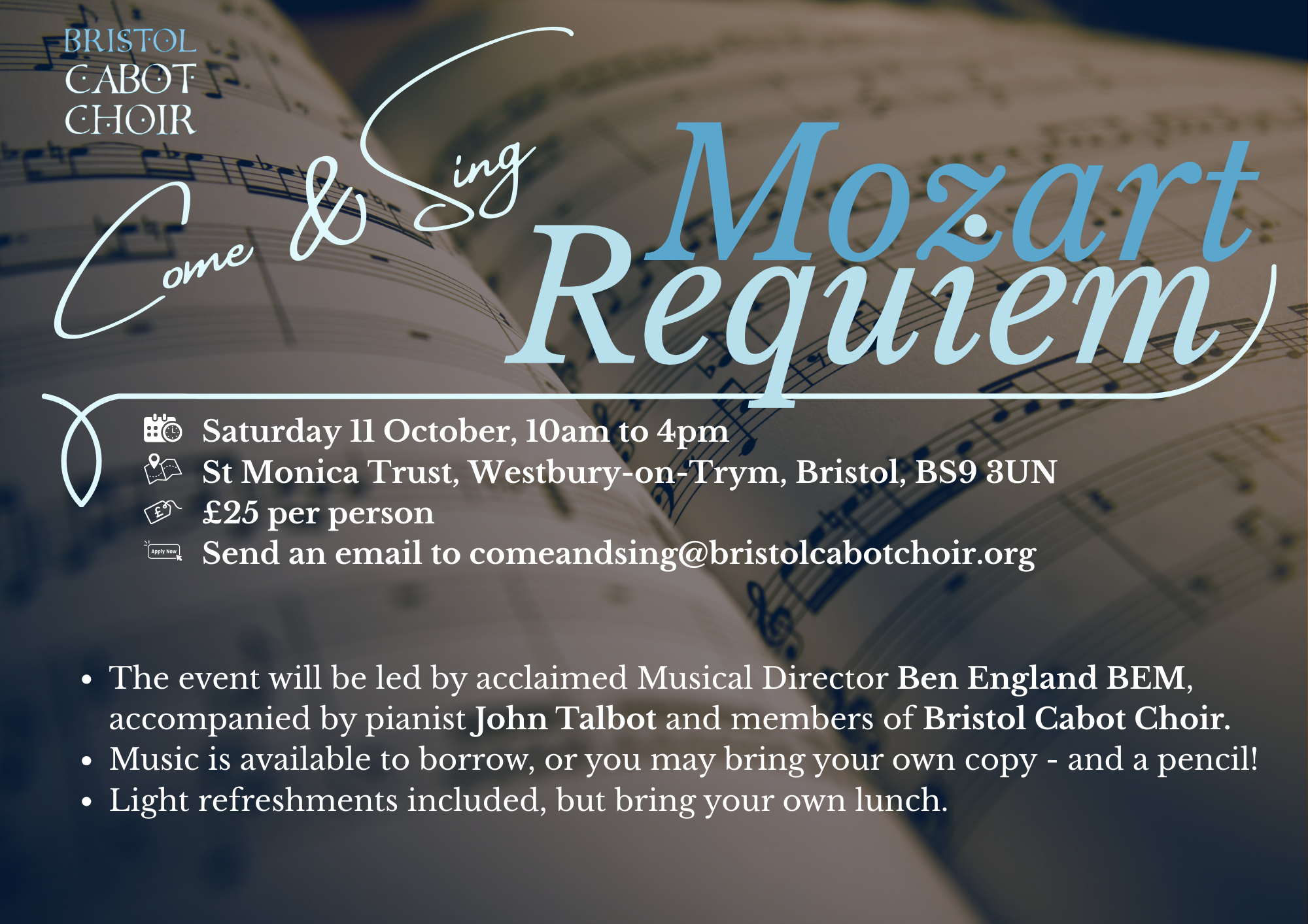 Come and Sing - Mozart Requiem